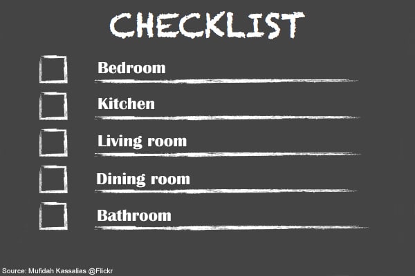 How to make a moving checklist