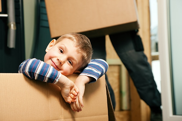 How to make moving easier for children
