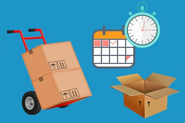 How long does it take to pack for a move?