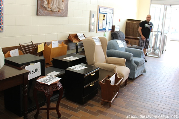 Where to sell used furniture when moving